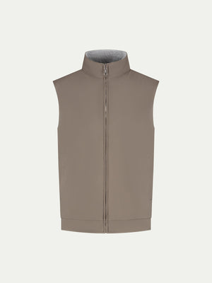 Ash Grey Reversible Resort Body Warmer