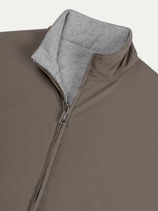 Ash Grey Reversible Resort Body Warmer