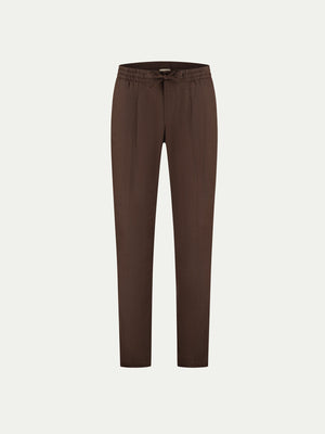 Chocolate Linen Seaside Pants