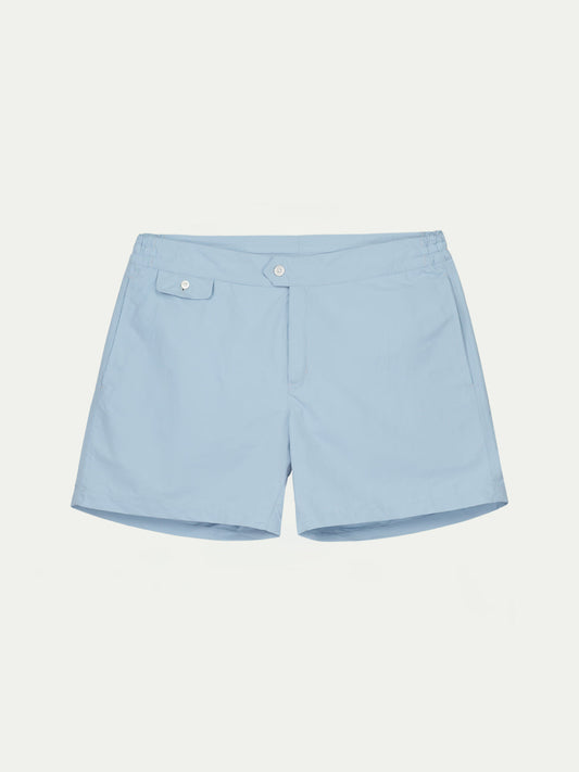 Light Blue Beachside Swim Short