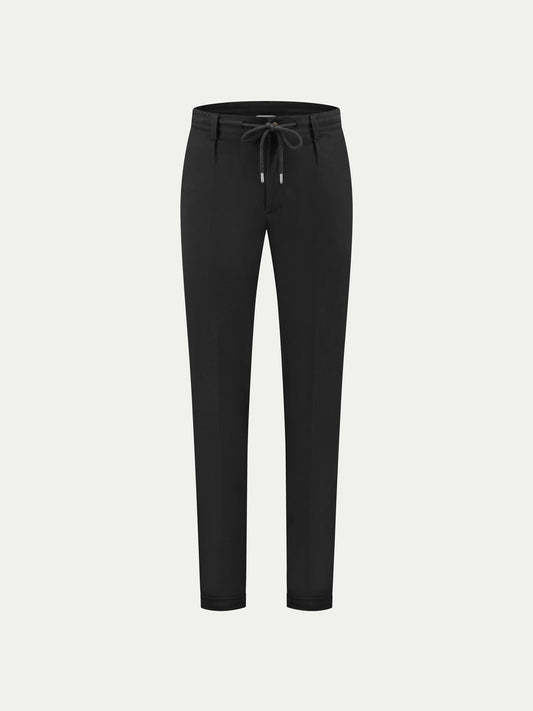 Black Linen Seaside Pants