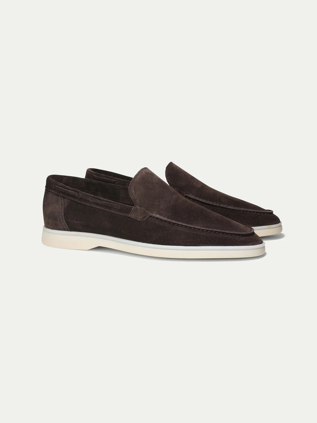 Brown Montacour Suede Loafer