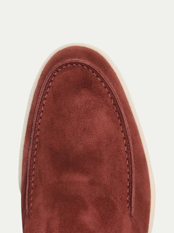 Bordeaux Montacour Suede Loafer