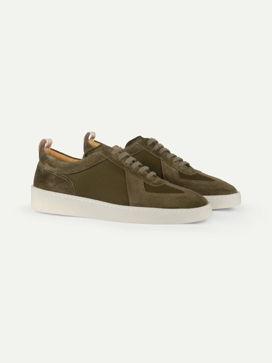 Army Green Suede Sneaker