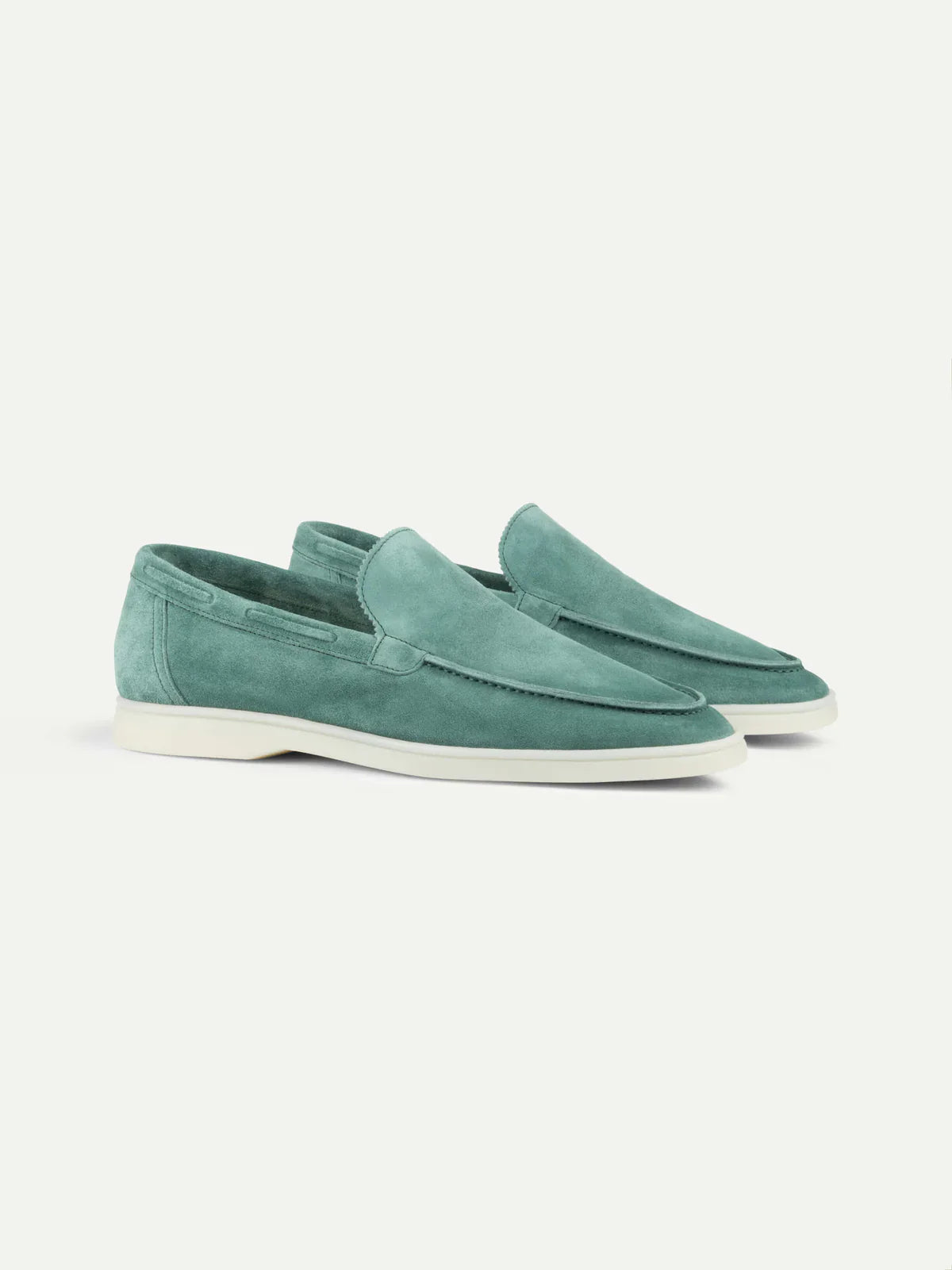 Exotic Suede Loafer - Apple Blue