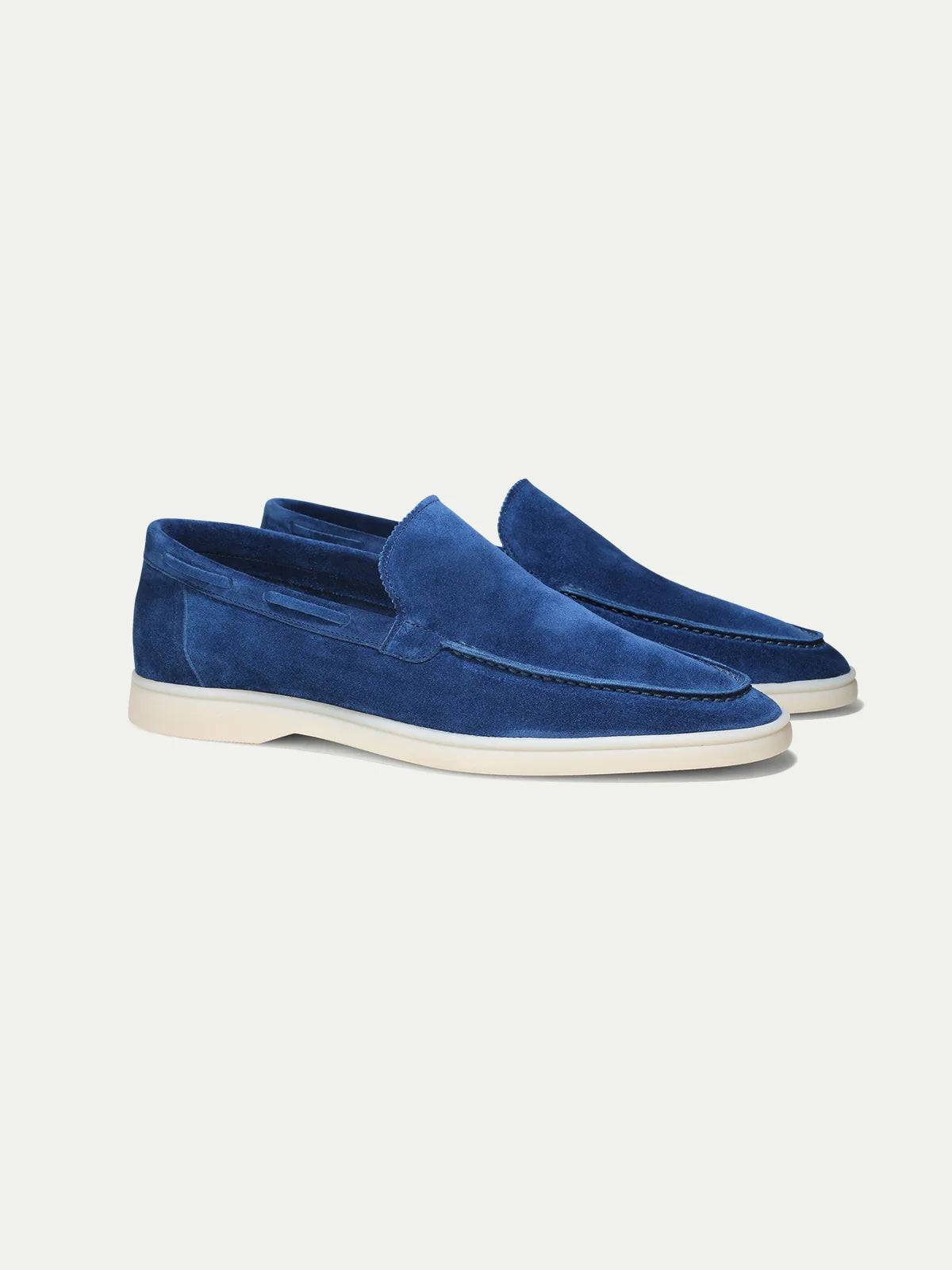 Exotic Suede Loafer - Berry Blue