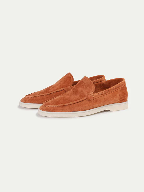 Exotic Suede Loafer - Fruity Orange