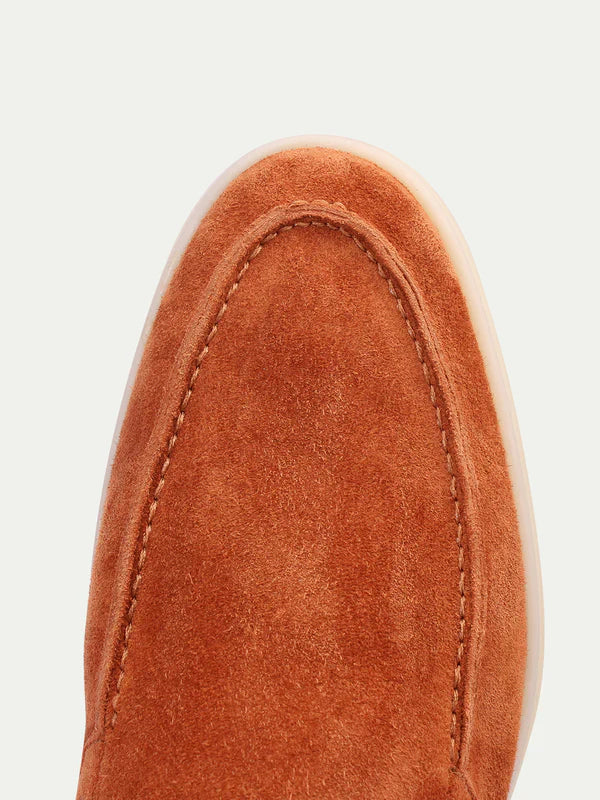 Exotic Suede Loafer - Fruity Orange