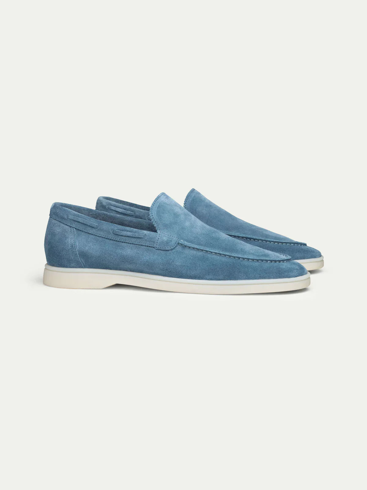 Ocean Blue Montacour Suede Loafer